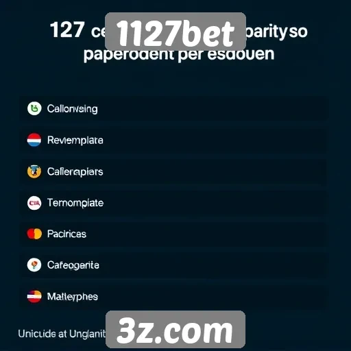 Métodos de pagamento aceitos no 1127bet